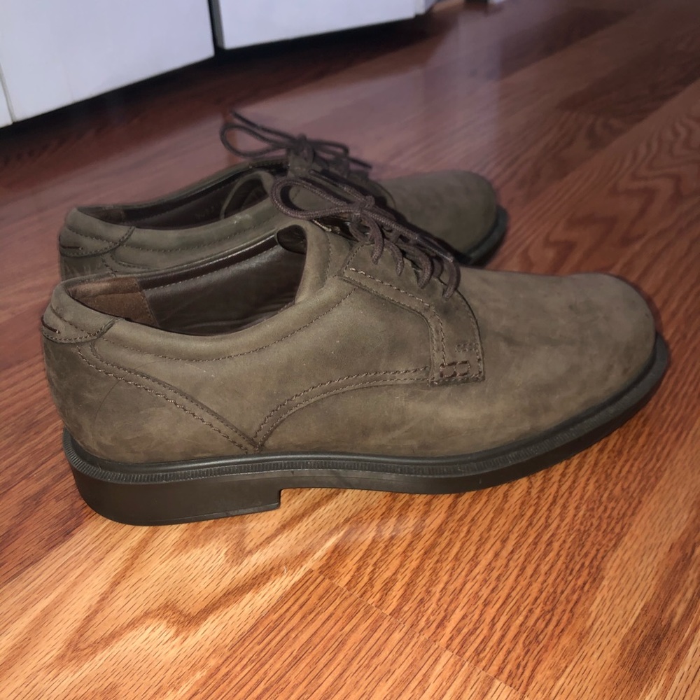 SAS Men’s Brown Lace-up Oxfords